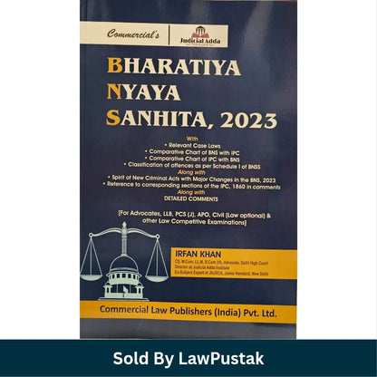 Commercials Bharatiya Nyaya Sanhita 2023 BNS Book Irfan Khan Judicial Adda Commercial Law Publishers   
