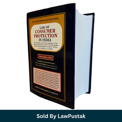 Law of Consumer Protection in India PK Majumdar Kataria Orient Hardcover Perspective View