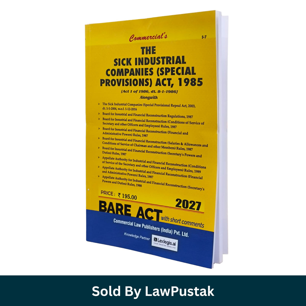 Commercials The New Drugs and Clinical Trials Rules 2019 Bare Act 2027 Edition
