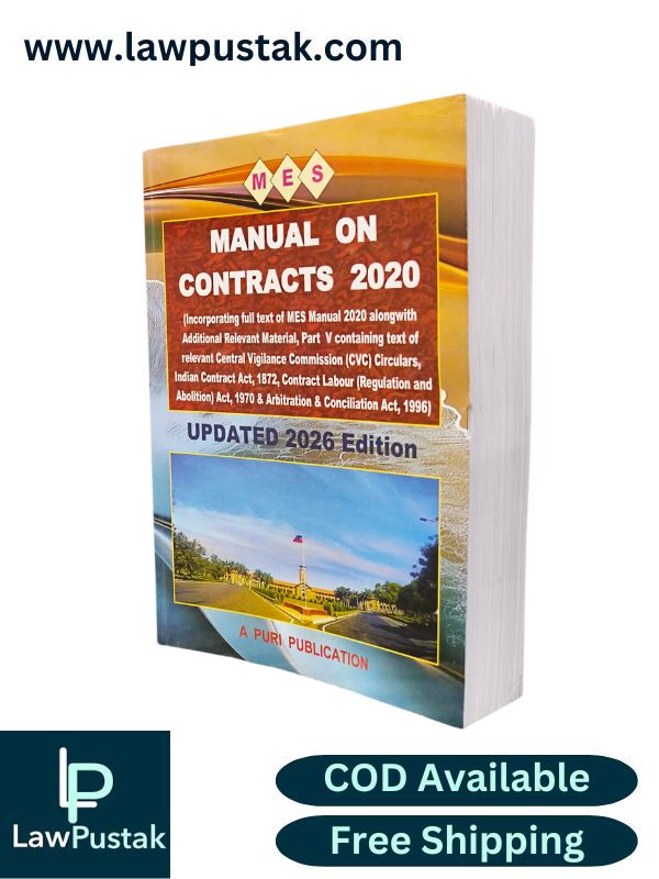 Military Engineer Services Manual On Contracts 2020 - 3rd 2026 Edition - A Puri Publication