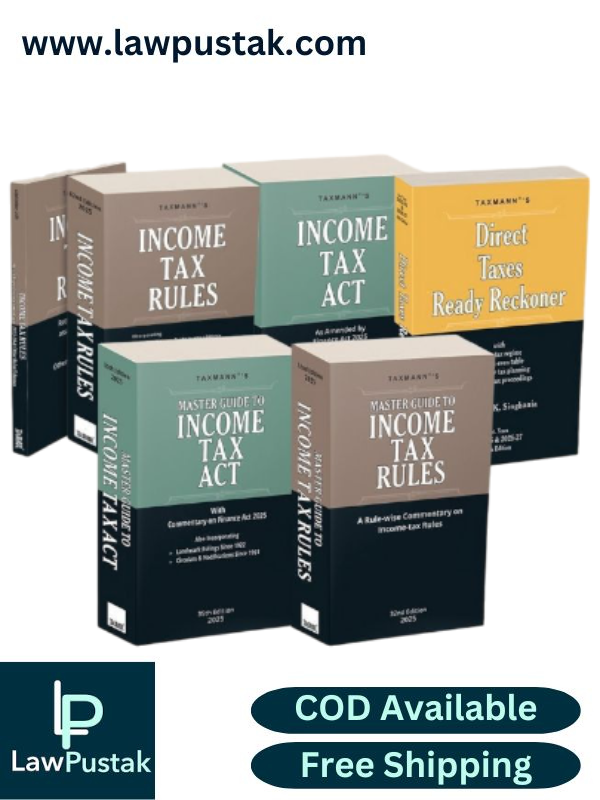Taxmann COMBO of 5-Income Tax A.Y. 2025-26