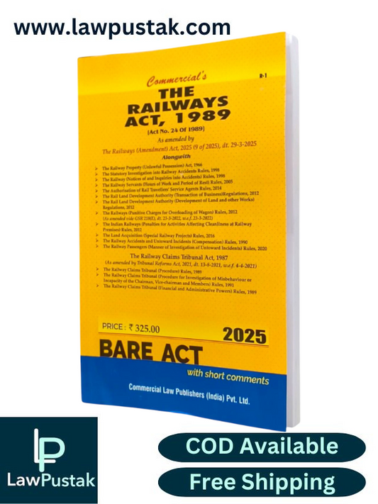 The Railways Act, 1989 ( Act No. 24 of 1989) -BareAct 2025 Edition - Commercial law House