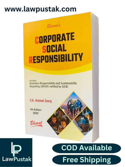 Corporate Social Responsibility By CA. Kamal Garg - 5th Edition 2025 - Bharat Law House