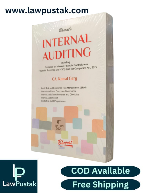 INTERNAL AUDITING by CA. KAMAL GARG - 8th Edition 2025 - Bharat Law House