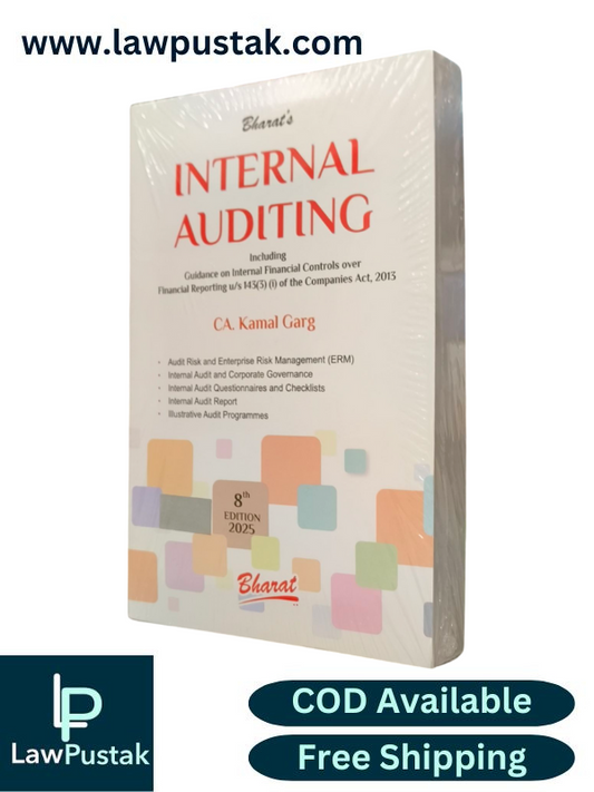 INTERNAL AUDITING by CA. KAMAL GARG - 8th Edition 2025 - Bharat Law House