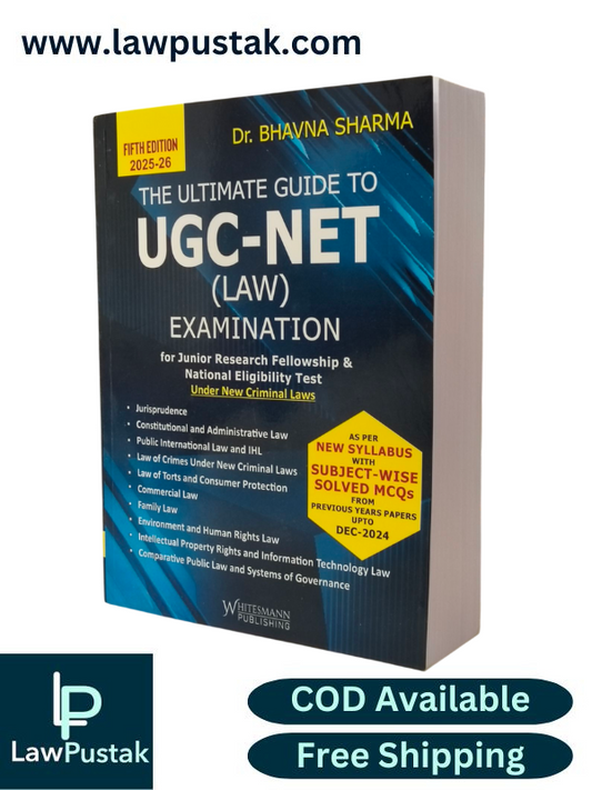 The Ultimate Guide To UGC-Net (Law) Examination By Dr. Bhavna Sharma-5th Edition 2025-26 - Whitesmann Publishing