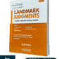 Landmark Judgments: Every Lawyer Should Know by Kush Kalra-4nd Edition, 2026-Whitesmann