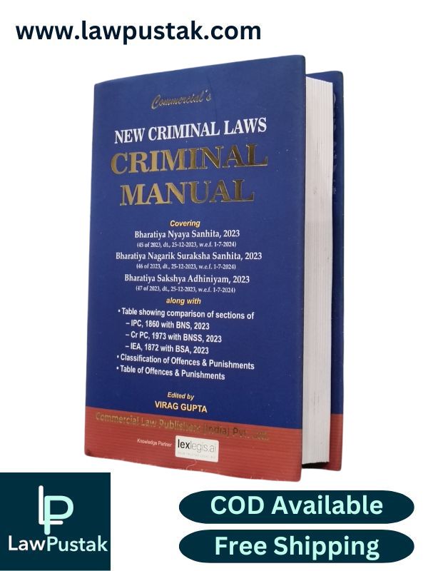 New Criminal Laws - Criminal Manual (Pocket Edition) | Commercial Law Publishers (India) Pvt. Ltd.