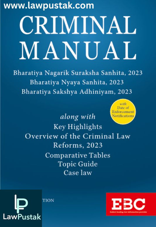 Criminal Manual (Large Edition) by EBC-2nd Edition 2024-Eastern Book Company