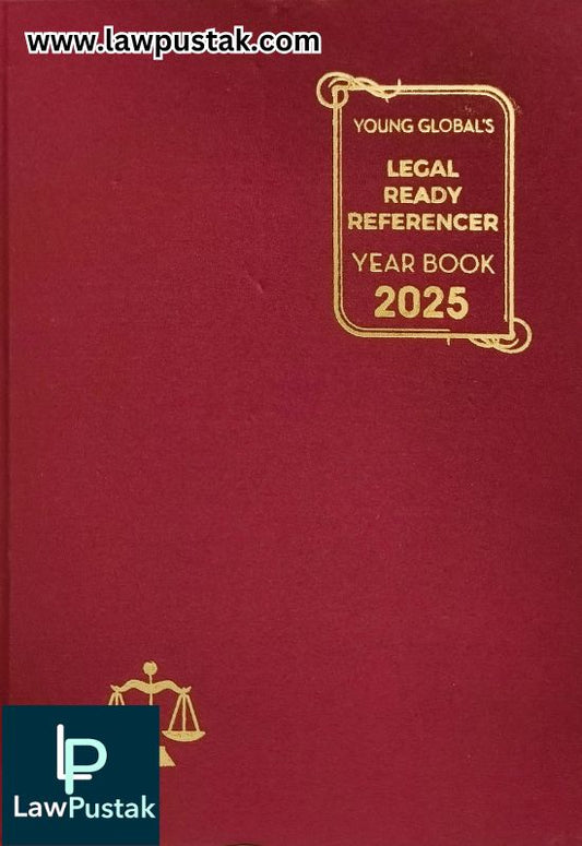 Legal Ready Referencer Year Book 2025 - Cloth Mehroon Color Advocate Diary - Young Global Publications