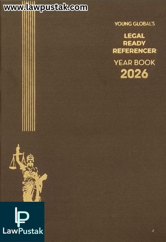 Legal Ready Referencer Year Book 2026 - Cloth Brown Color Advocate Diary | Young Global Publications
