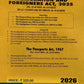 The Immigration and Foreigners Act, 2025 (The Passports Act, 1967) - Bare Act | Commercial Law Publishers (India) Pvt. Ltd.