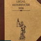 Legal Referencer 2026 - Diary Leather Golden Brown Color Corner - Whitesmann Publishing