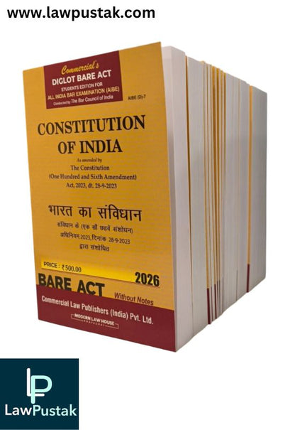 AIBE Diglot Bare Acts Set 2026 India 21 Books Hindi English Combo 44 Acts