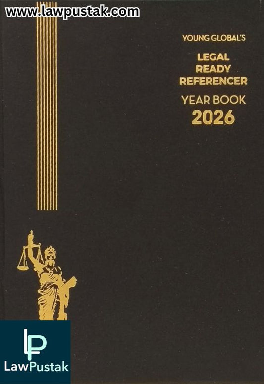 Legal Ready Referencer Year Book 2026 - Cloth Black Color Advocate Diary | Young Global Publications