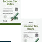 Combo of Handbook to Income Tax Rules, 29th Edition  & Income Tax Rules 34th Edition - Bharat Law House