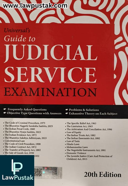 Universal’s Guide to Judicial Service Examination - 20th edition 2025 | LexisNexis