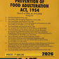 The Prevention of Food Adulteration Act, 1954 - Bare Act | Commercial Law Publishers (India) Pvt. Ltd.