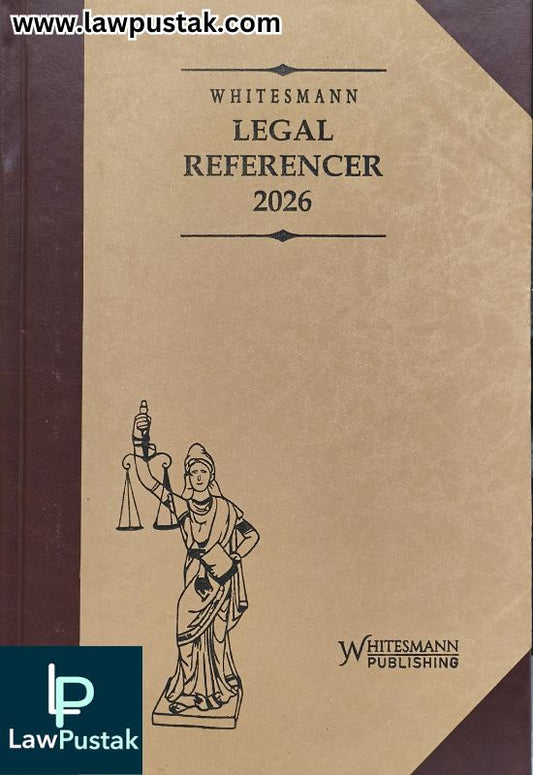 Legal Referencer Register 2026 | Leather Bound | Standard Size | Golden With Brown Color Cornor