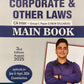 A Handbook on Corporate and Other Laws - CA Inter - Group-1, Paper-2 (New Syllabus) (Main Book) by CA. Abhishek Bansal - 3rd Edition 2025 | Commercial Law Publishers (India) Pvt. Ltd.