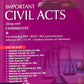 Important Civil Acts Along with Comments and Corresponding BNS / BNSS / BSA separately given wherever IPC/CrPC/Evidence Sections are Mentioned by Anamika Malhotra | Naveen Publications