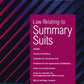 Law Rellating to Summary Suits By Rahul  Kandharkar-Edition 2024-Whtesmann