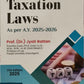 TAXATION LAWS by Dr. Jyoti Rattan – 17th Edition 2025 | Bharat Law House