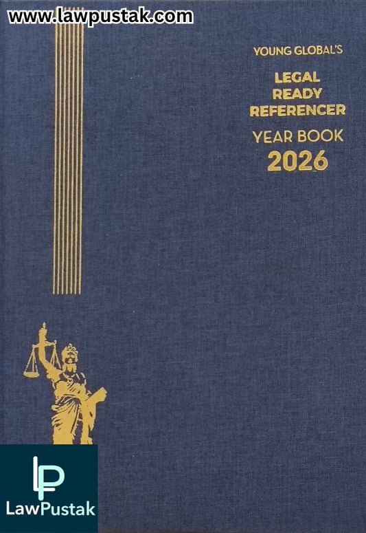 Legal Ready Referencer Year Book 2026 - Cloth Blue Color Advocate Diary | Young Global Publications