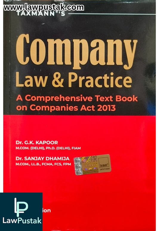 Company Law & Practice By G.K. Kapoor, Sanjay Dhamija - 28th Edition 2025 - Taxmann