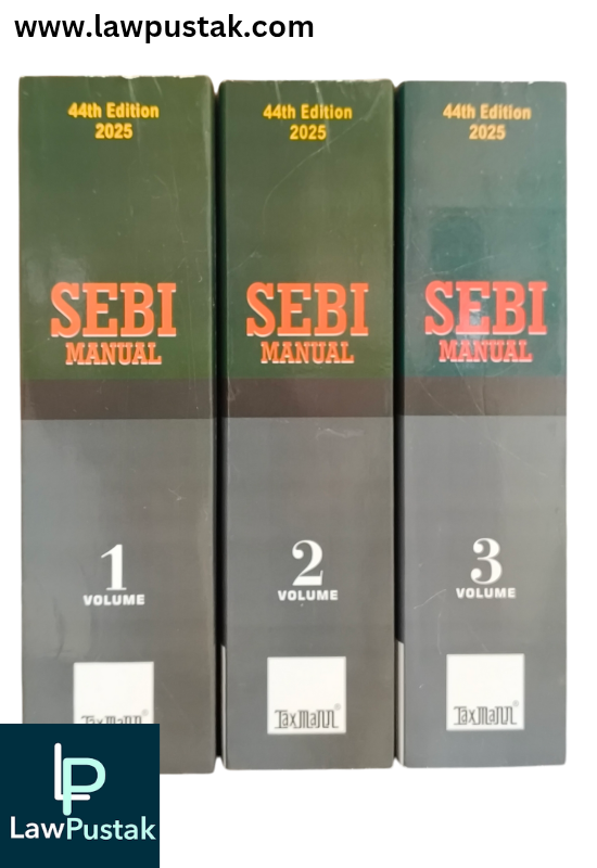 SEBI Manual | Set of 3 Volumes-44th Edition 2025 - Taxmann