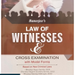 Law of Witnesses & Cross Examination with Model Forms By Banejee - 4th Edition 2025 - Whytes & Co.