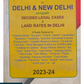 Guide to Property Tax in Delhi & New Delhi alongwith Decided Legal Cases & Land Rates in Delhi