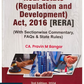 Real Estate (Regulation and Development) Act, 2016 [RERA] By CA. Pravin M Bangar - 3rd Edition 2024 - Bharat Law House