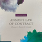 Anson's Law of Contract by Jack Beatson -31st edition-Oxford