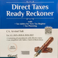 Direct Taxes Ready Reckoner (DTRR) For A.Y. 2025-2026 & 2026-2027 by CA. Arvind Tuli -Edition 2025 - Bharat Law House