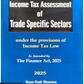 Income Tax Assessment of Trade Specific Sectors Under the Provisons of Income Tax law By Ram Dutt Sharma - 1st Edition 2025 - Commercial Law Publisher
