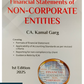 Financial Statements of Non-Corporate Entities by CA. Kamal Garg - 1st Edition 2025 - Bharat Law House