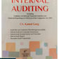 INTERNAL AUDITING by CA. KAMAL GARG - 8th Edition 2025 - Bharat Law House