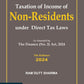Taxation Of Income Of Non Residents Indian Under Direct Tax Laws As Amended By The Finance (No. 2) Act, 2024 | 7th Edition 2024 | Commercial Law Publishers (India) Pvt. Ltd.