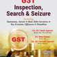 G S T Inspection, Search & Seizure by CA. (Dr.) SANJIV AGARWAL CA. NEHA SOMANI-2nd Edition 2024-Bharat Law House