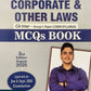 A Handbook on Corporate and Other Laws - CA Inter - Group-1, Paper-2 (new Syllabus) MCQs Book by CA. Abhishek Bansal - 3rd Edition 2025 | Commercial Law Publishers (India) Pvt. Ltd.