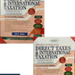 Practical Learning Series Direct Taxes and International Taxation CA Final New Syllabus (Set of 2 Vols.) By G. Sekar - 2nd Edition Decmber 2024 - Commercial Law Publishers 