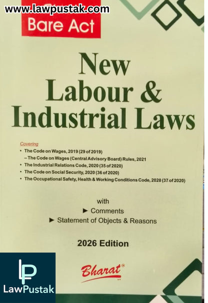 New Labour and Industrial Laws - Bare Act - Edition 2026 | Bharat Law House Pvt. Ltd.