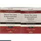 Direct Tax Laws and International Txation (Includes Chapters on GAAR, POEM, BEPS & BLACK MONEY) A.Y. 2025-26 (Based on CA. New Scheme) by T.N. Manoharan and G.R. Hari (Set of 2 Volumes) | Snow White