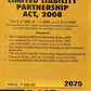 The Limited Liability Partnership Act, 2008 - Bare Act | Commercial Law Publishers (India) Pvt. Ltd.
