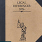 Legal Referencer 2026 - Diary Leather Golden With Black Colour Corner - Whitesmann Publishing