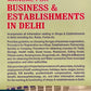 Manual for Business and Establishments in Delhi | A Nabhi Pubication