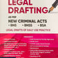 Criminal Legal Drafting as per New Criminal Acts BNS, BNSS, BSA By A K SHARMA Latest Edition 2025 | Whitesmann Publishing
