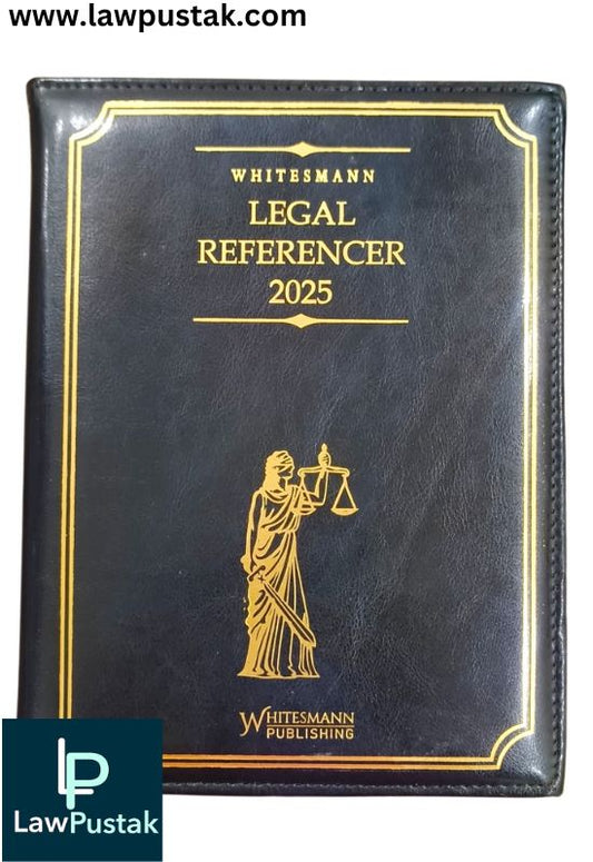 Legal Referencer 2025 - Diary Foam Black Colour - Whitesmann Publishing
