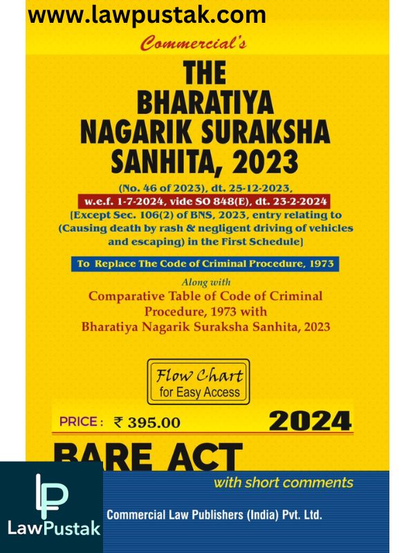 The Bhartiya Nagrik Suraksha Sanhita, 2023 